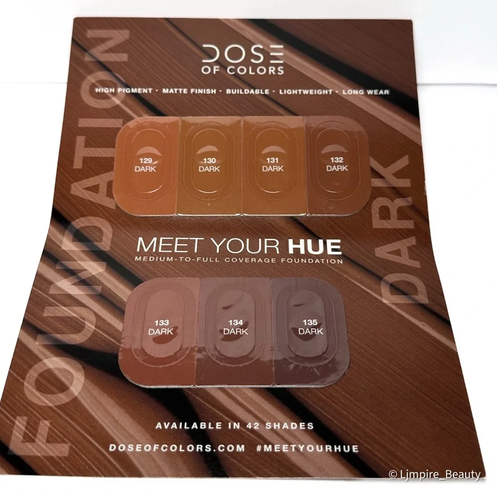 Dose of Colors Matte Liquid Lipstick - Shade: Knock on Wood NWOB